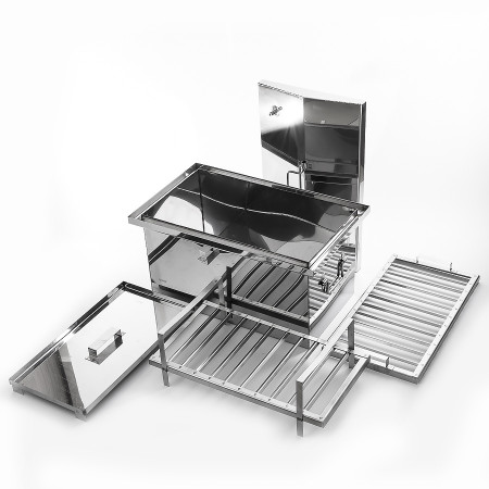 Smokehouse rectangular 450*250*250 (28 liters) в Челябинске