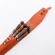 A set of skewers 670*12*3 mm in an orange leather case в Челябинске