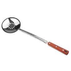 Skimmer stainless 46,5 cm with wooden handle