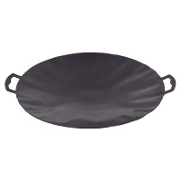 Saj frying pan without stand burnished steel 45 cm