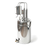 Hootch still "Gorilych" double distillation 20/35/t (with tap) CLAMP 1,5 inches