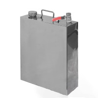 Canister 10 liter stainless