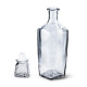 Бутылка (штоф) "Элегант" стеклянная 0,5 литра с пробкой  в Челябинске