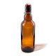 Бутылка темная стеклянная с бугельной пробкой 0,5 литра в Челябинске