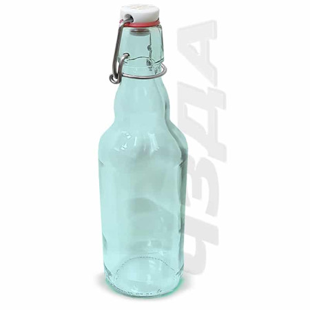Бутылка стеклянная с бугельной пробкой 0,5 литра в Челябинске